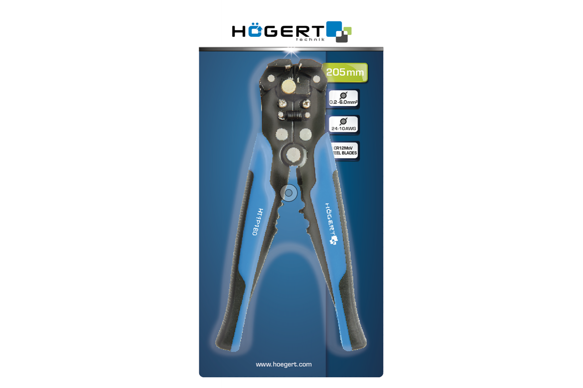 Automātisks izolācijas noņēmējs 205 mm