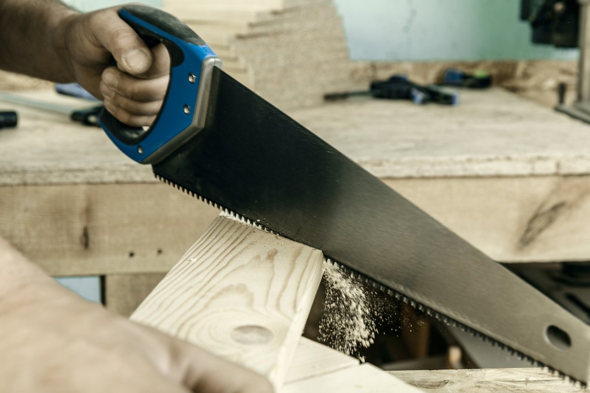 Rokas zāģis 450 мм, 7 TPI