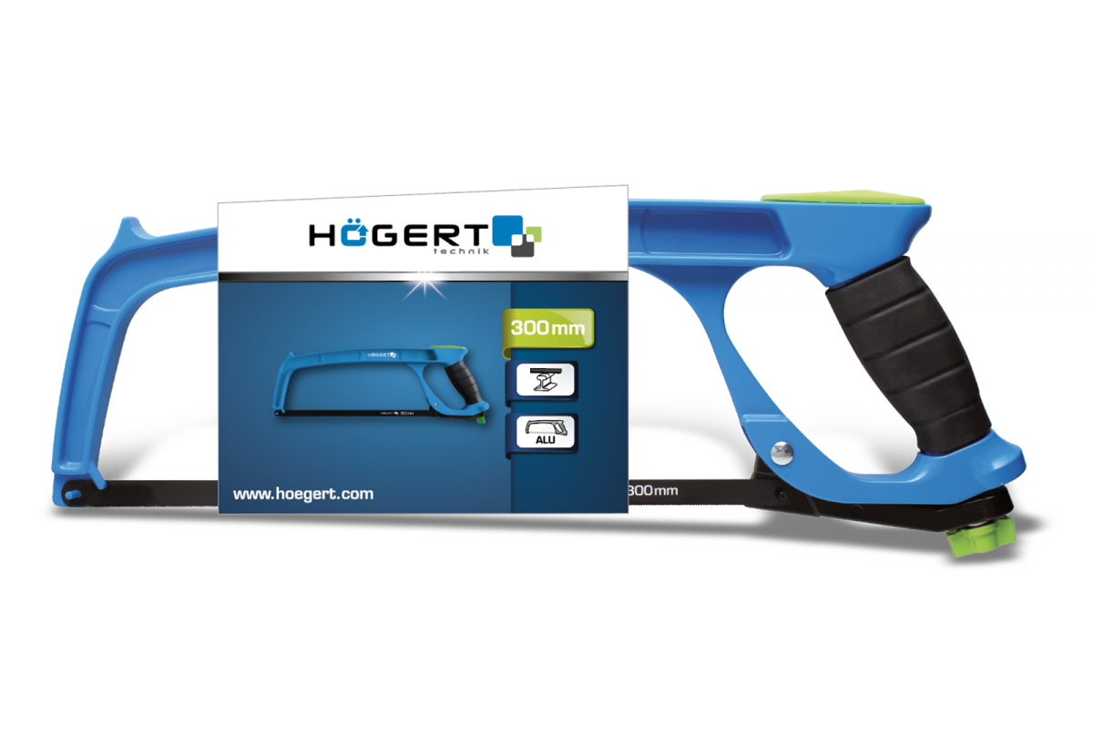 Metāla zāģis 300 мм, alumīnija rāmī