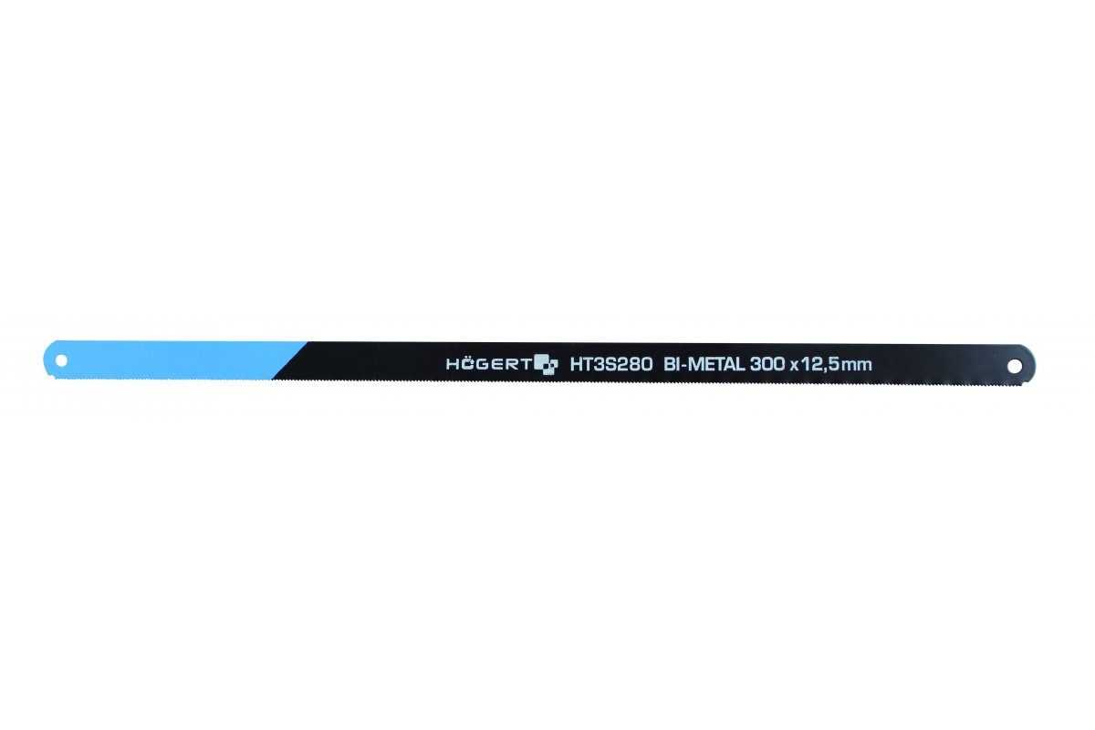 Asmenis metāla zāģim 24TPI, 12,5 mm, HSS, Bi-metal 300 мм, 2 gab.