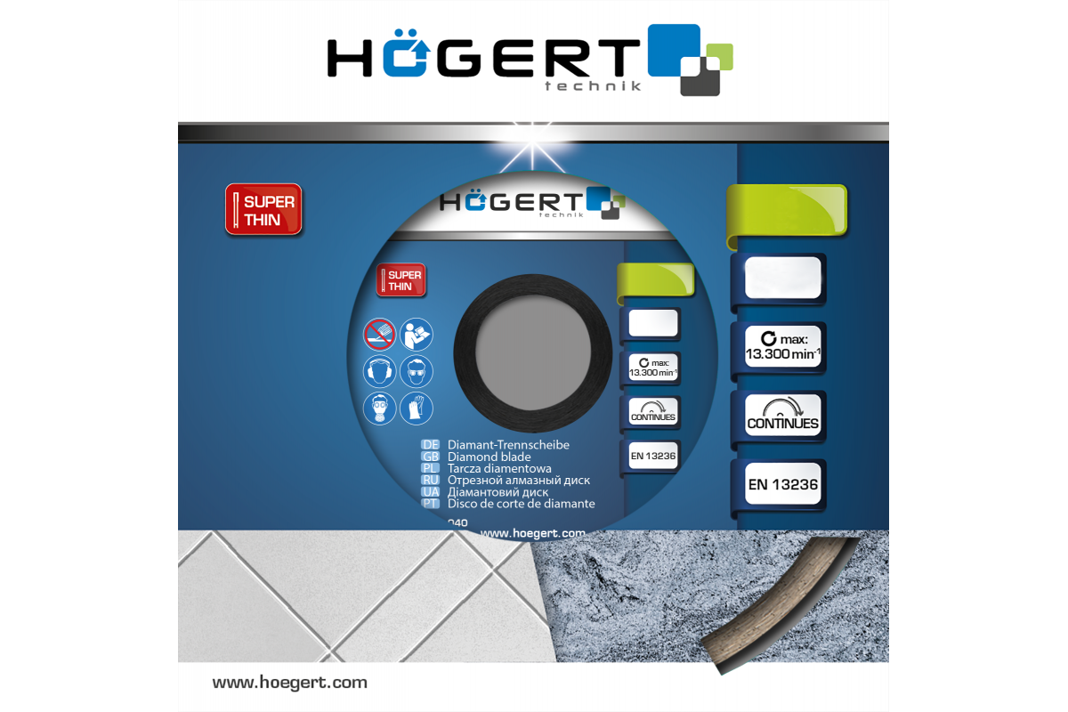 Dimanta disks, nedilstošs 230 мм