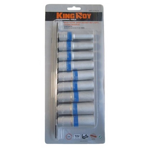 1/2 "Garo muciņu komplekts 9gab. 12-kanšu - Image 2