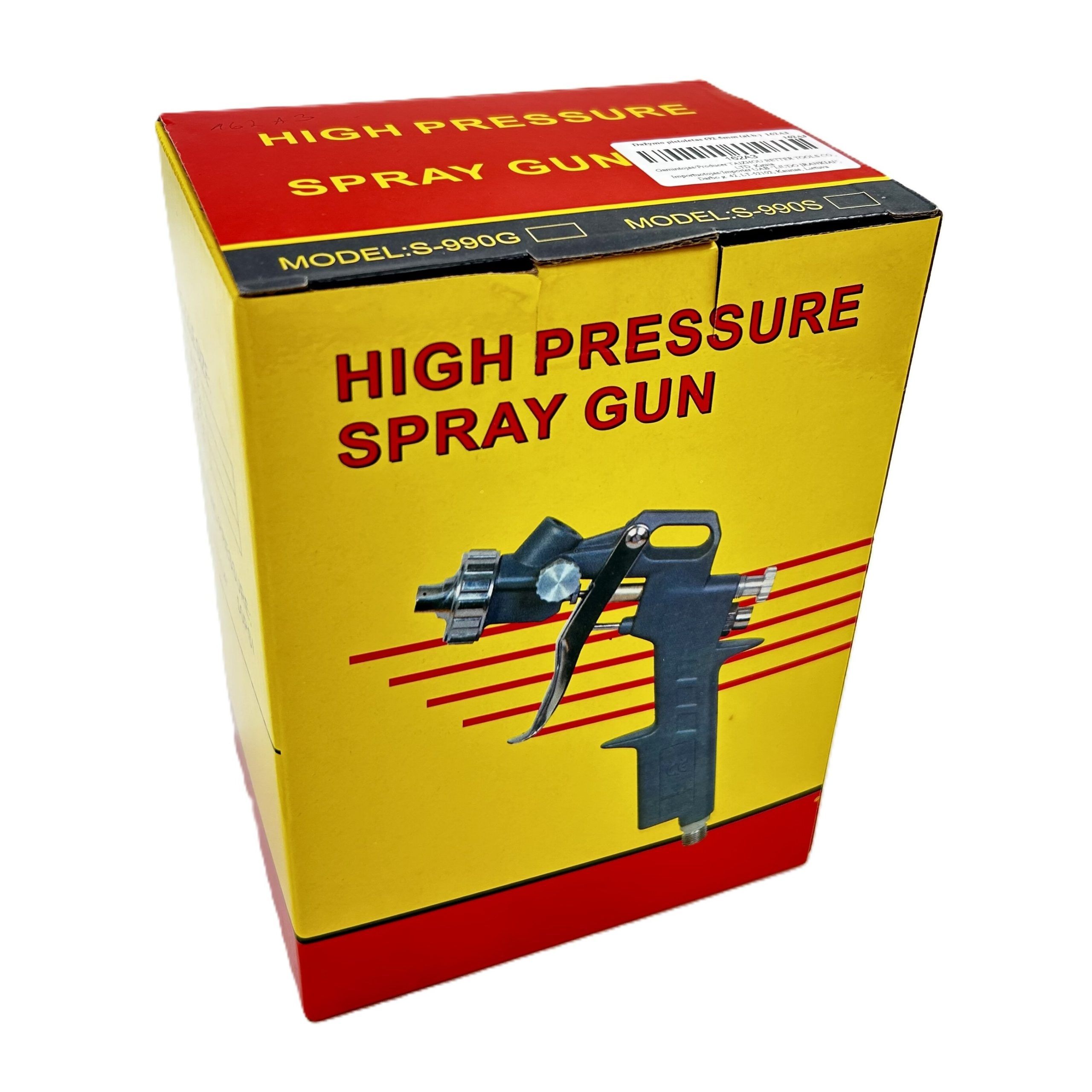 Augstspiediena pulverizators Ø 2,5 mm (HP) - Image 2