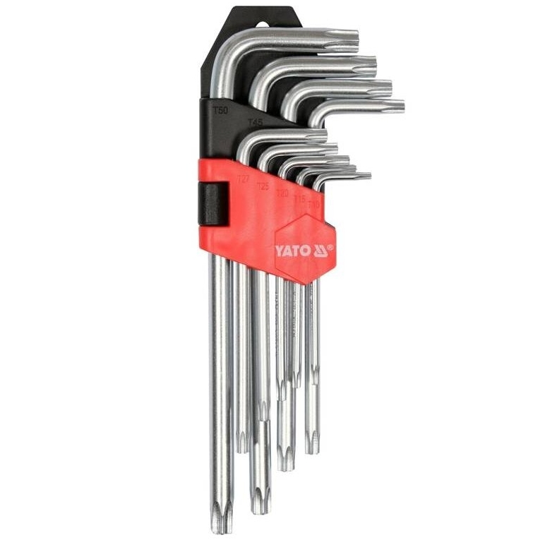 L-Type hexalty TORX atslēgu kopa 9pcs. (T10-T50)