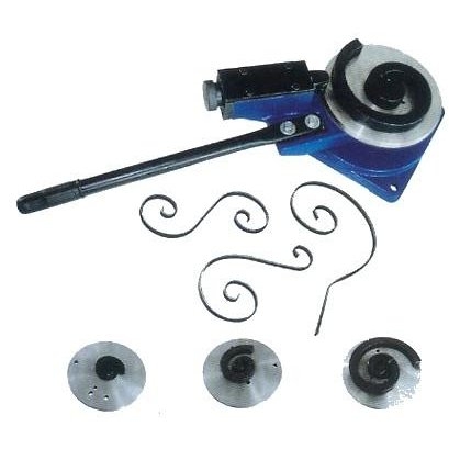 Spirāļu locītājs ar 3 uzgaļiem