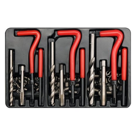 Vītņu remonta komplekts 88gab. (M6x1.0/M8x1.25/M10x1.25) TONGRUN