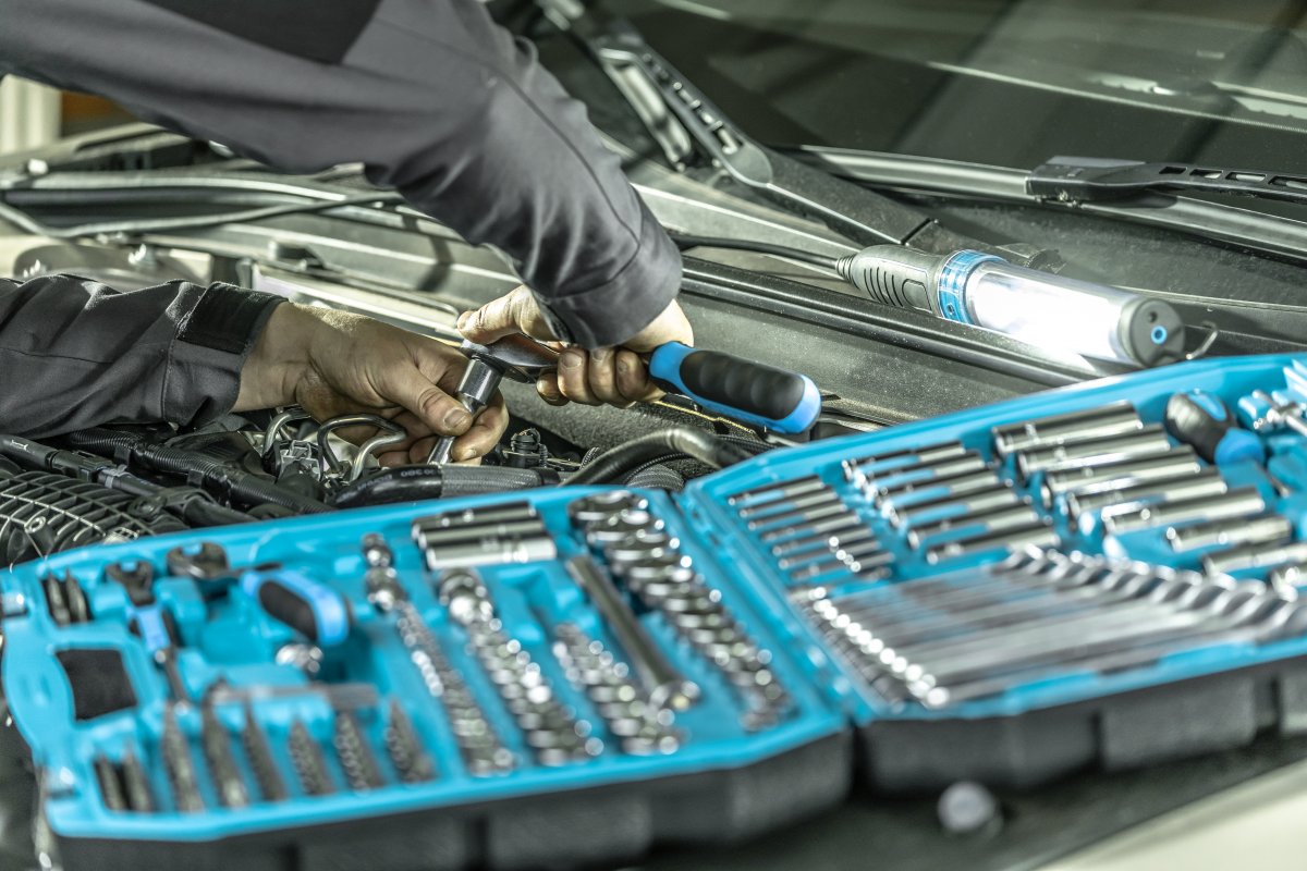 Instrumentu komplekts, 222 gab., 1/4 ", 3/8", 1/2 " - Image 2