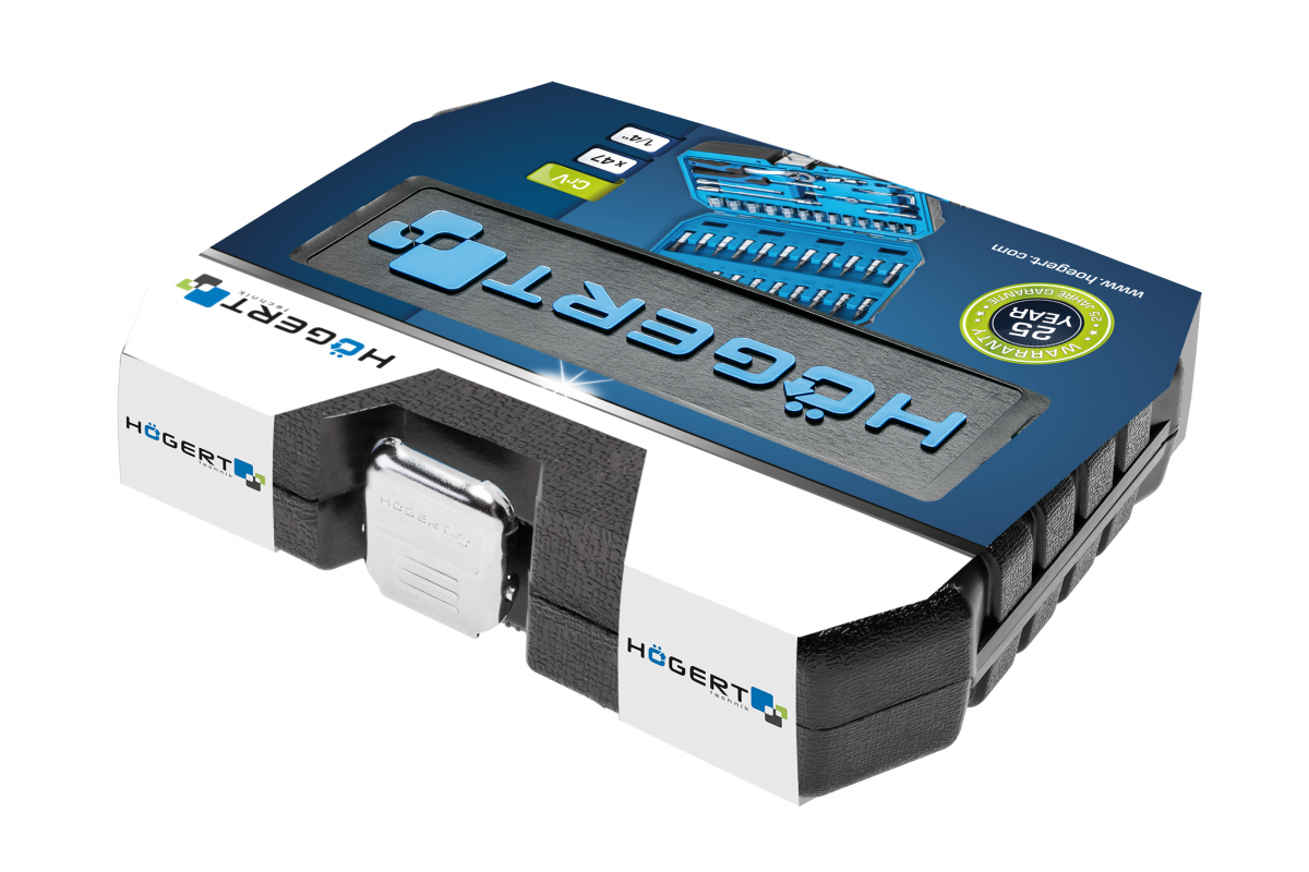 Instrumentu komplekts, 46 gab., 1/4 “HOGERT