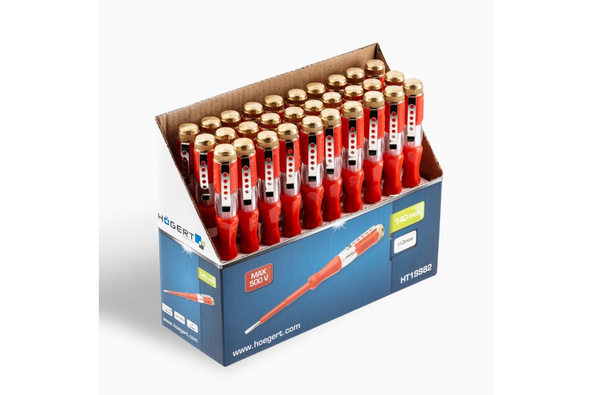 Skrūvgriezis-testeris 140mm HOGERT