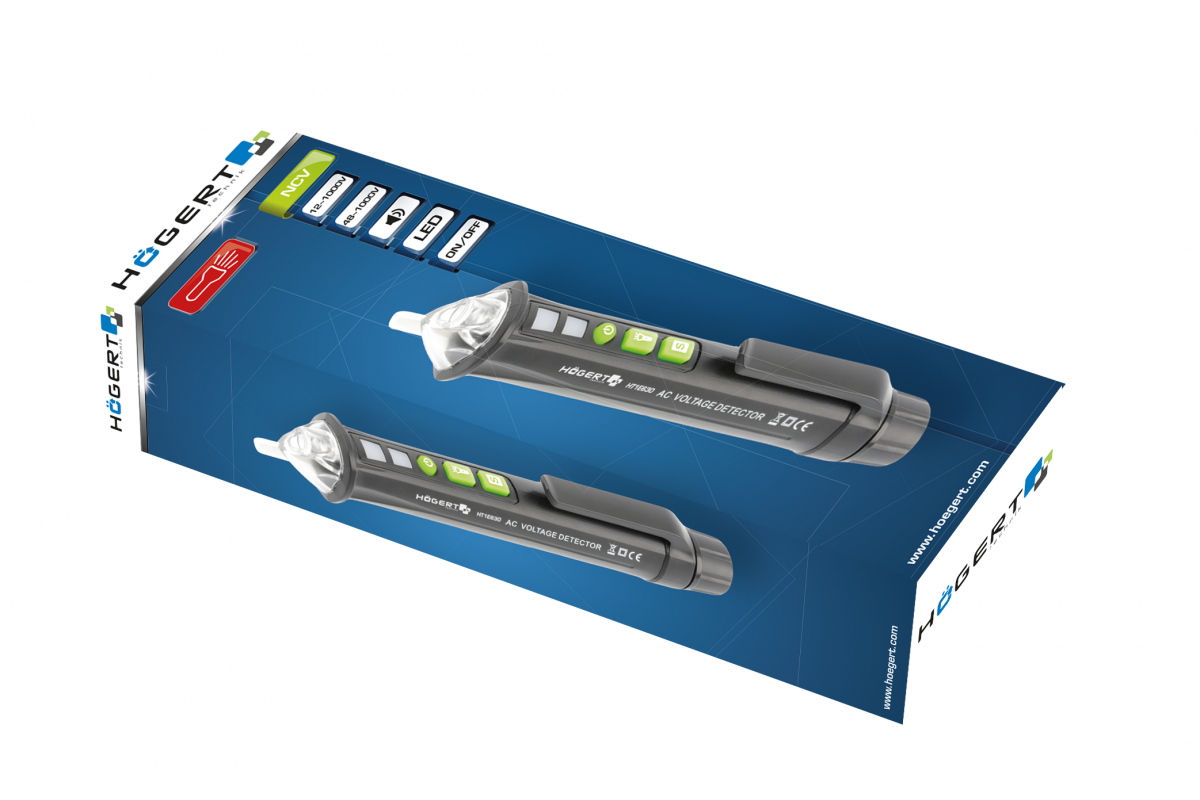 Bezkontakta sprieguma indikators E630 Hogert