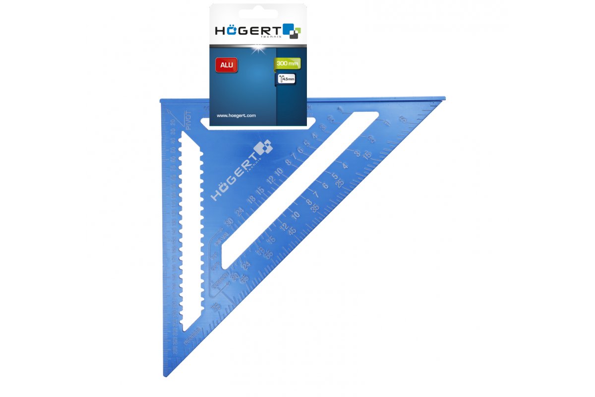 Galdnieku stūrenis, alumīnija 300mm HOGERT