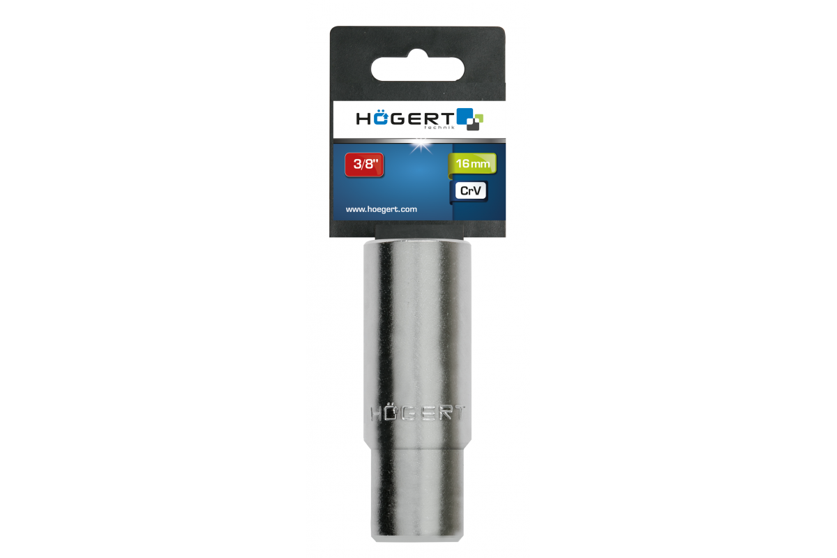 Sešstūra sveces galva 3/8″