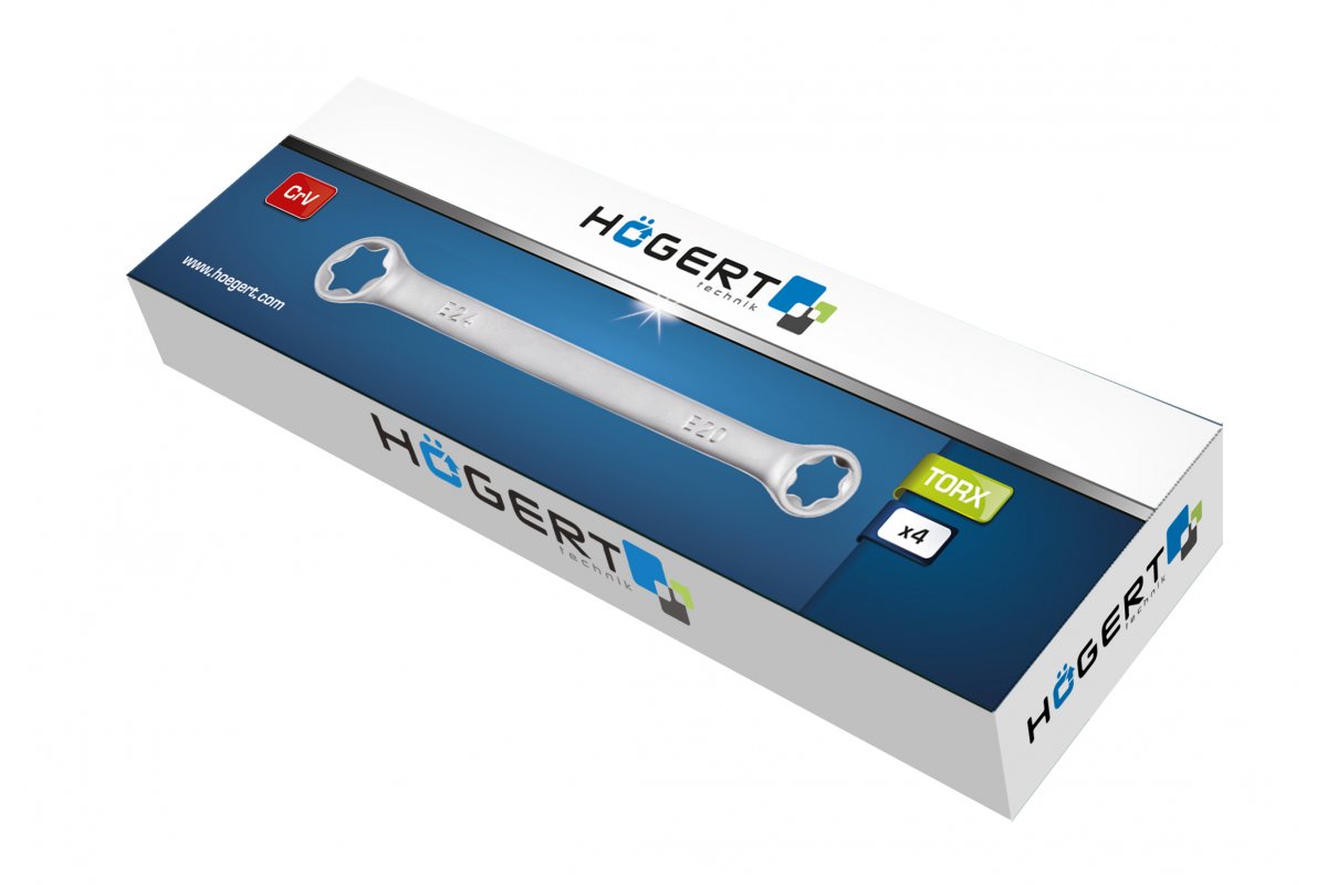 Atslēgu komplekts E6- E24, 4gab. HOEGERT