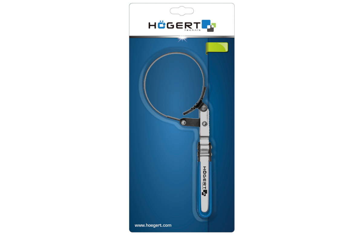 Eļļas filtra uzgriežņu atslēga 73- 85mm HOEGERT
