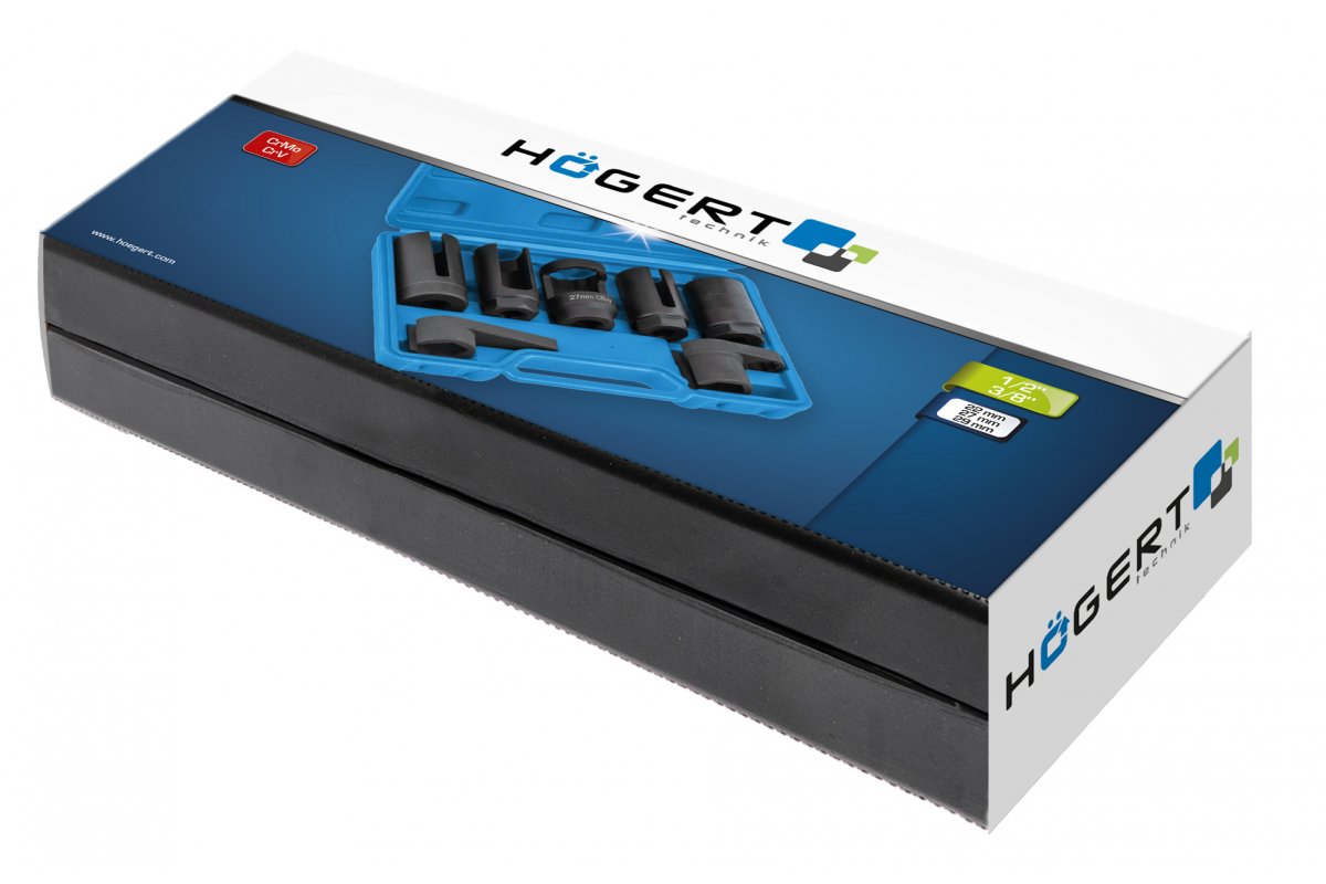 Atslēgu komplekts lambda zondei un degvielas inžektoriem 7 gab. HOEGERT