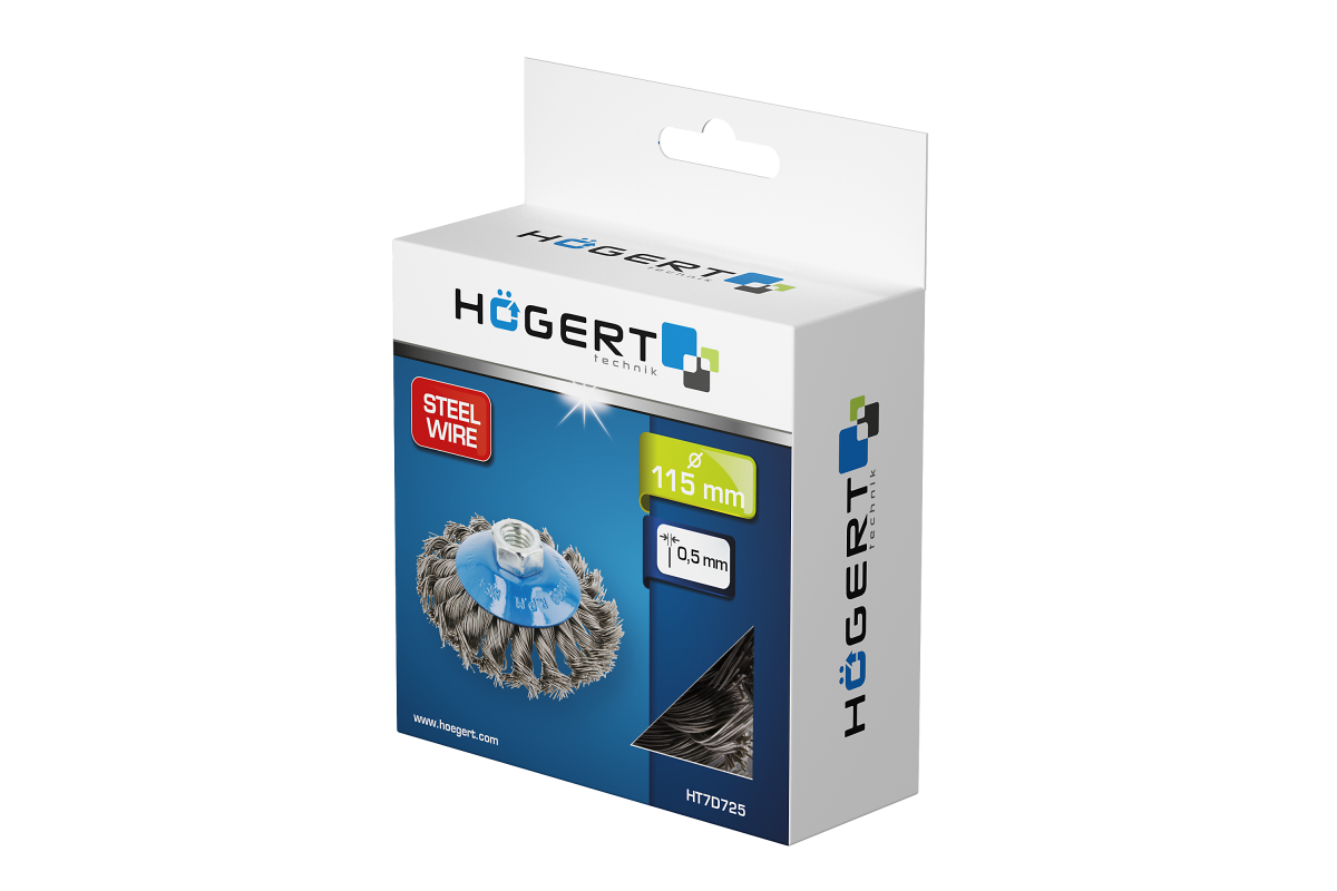 Disku birste ar vītni HOEGERT