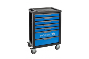 Instrumentu ratiņi, 7 atvilktnes HOEGERT HT7G048