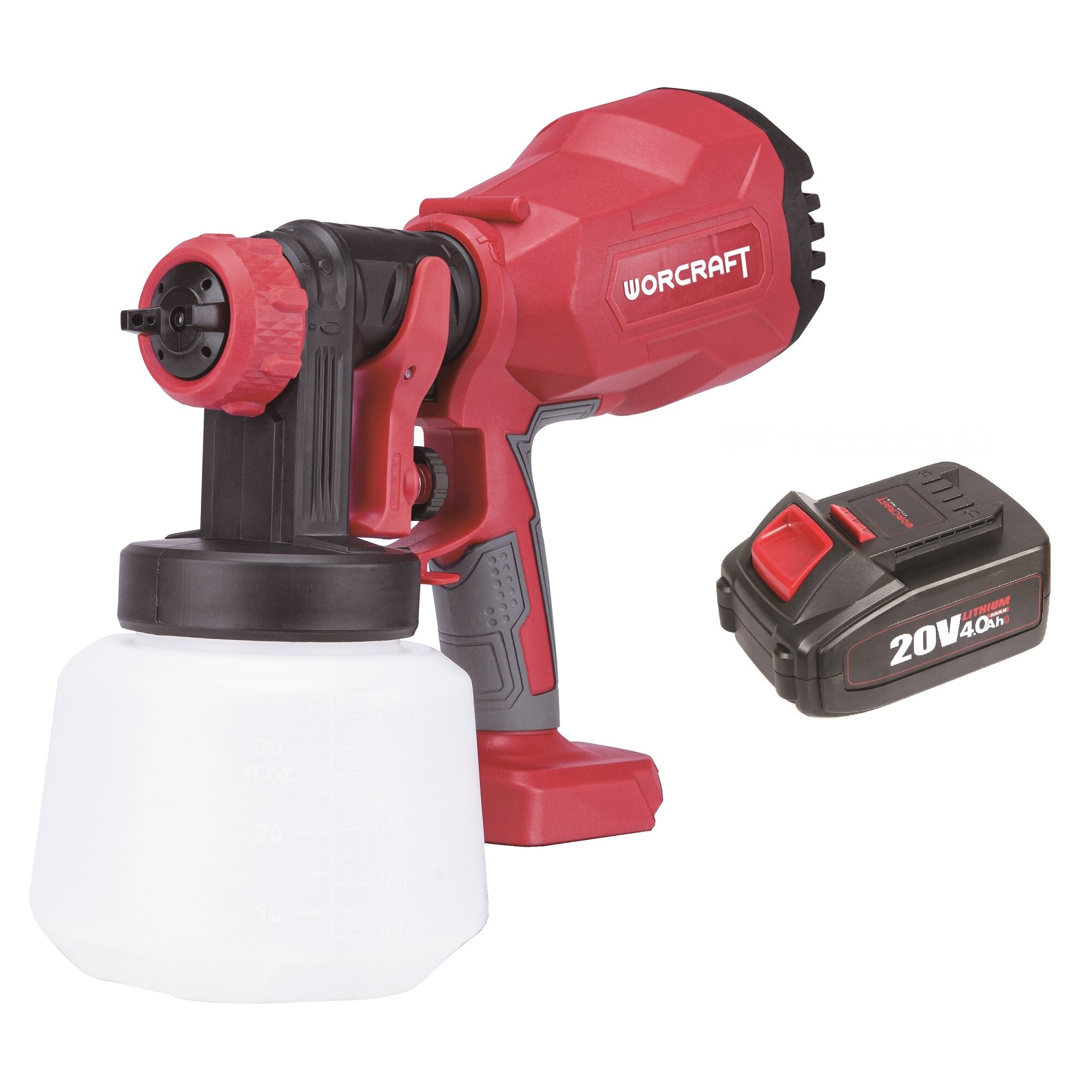 Krāsas izsmidzinātājs Ø1.8MM, Ø2.6MM 20V LI-ION