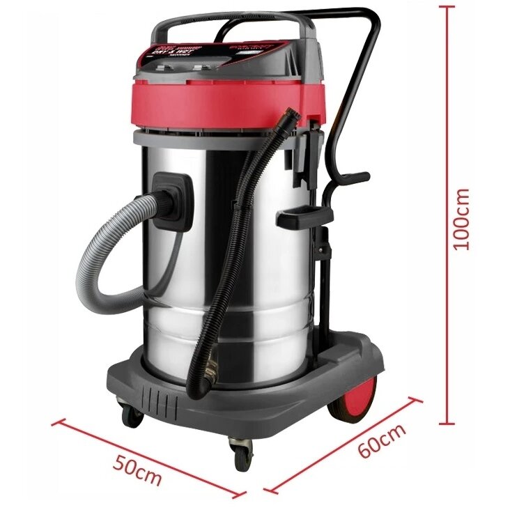 Sausais un Slapjais vakuuma tīrītājs 80L 3000W - Image 3