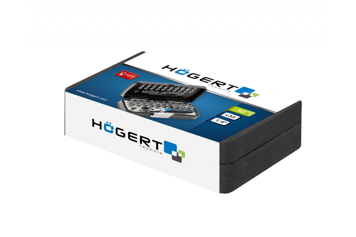 Magnētiskais uzgalis 13 mm, 1/4″, 2 gab. HT1S460