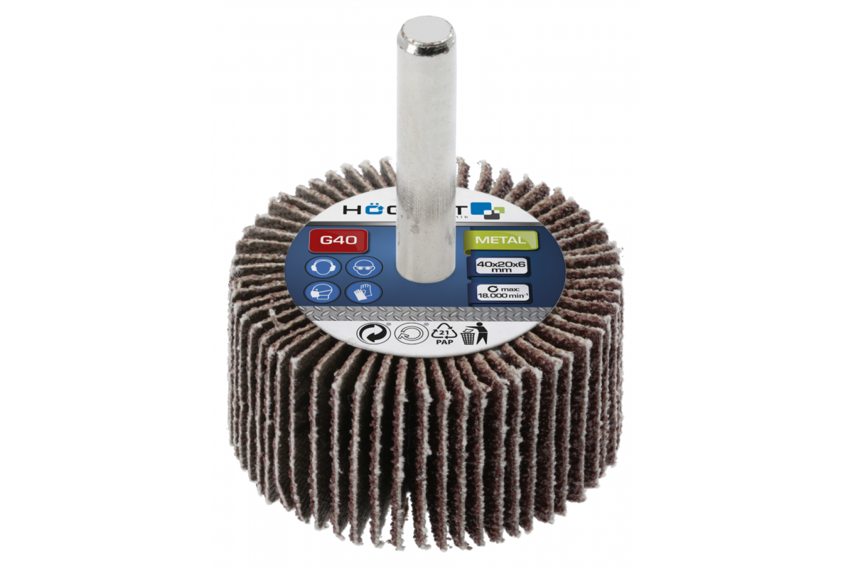 Abrazīvā slīpripa HOEGERT 40x20x6