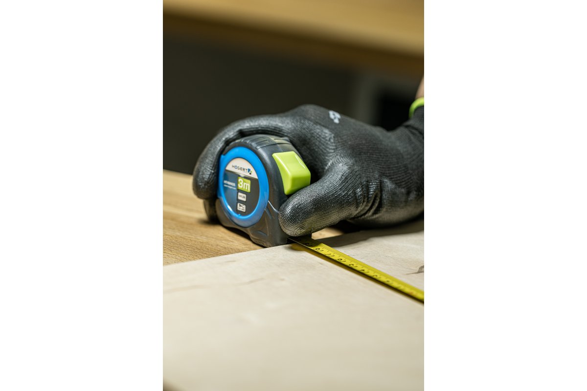 Mērlente 3m 16mm neilons 2 malas HT4M405 Högert