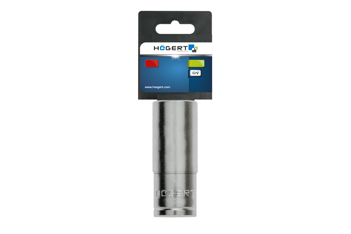 Muciņa sešstūra 1/2″, 14 mm, gara, CrV