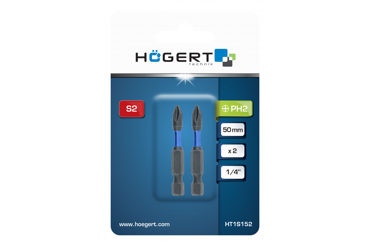 Uzgalis PH2 50 mm 2 gab.