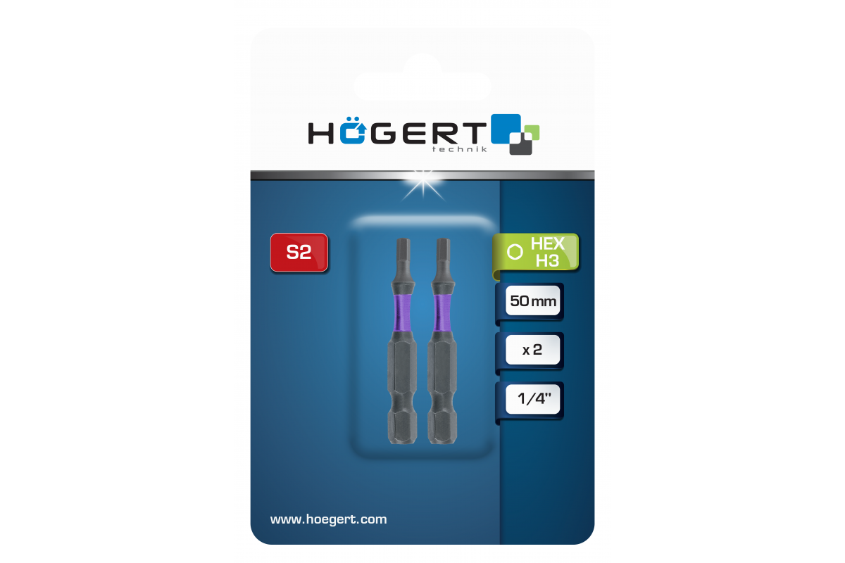 Uzgalis Hex H3 50mm 2 gab.