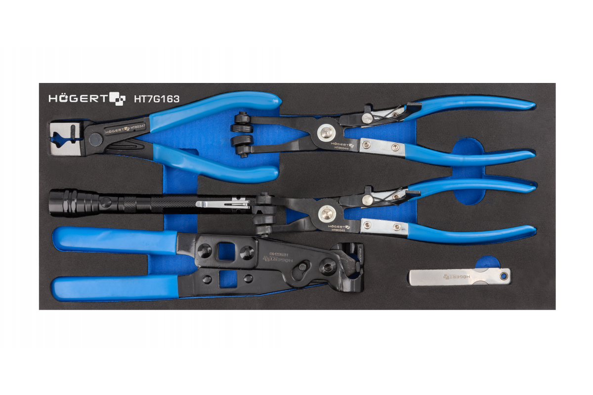 Knaibles lenšu presēšanai 5 gab.