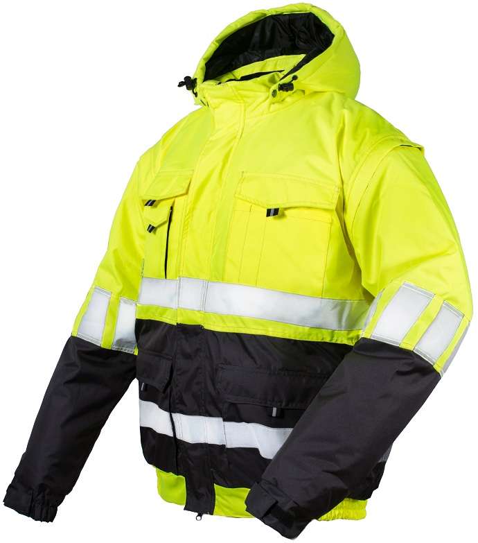 CANVAS Hi-Vis ziemas jaka ar paaugstinātu redzamību