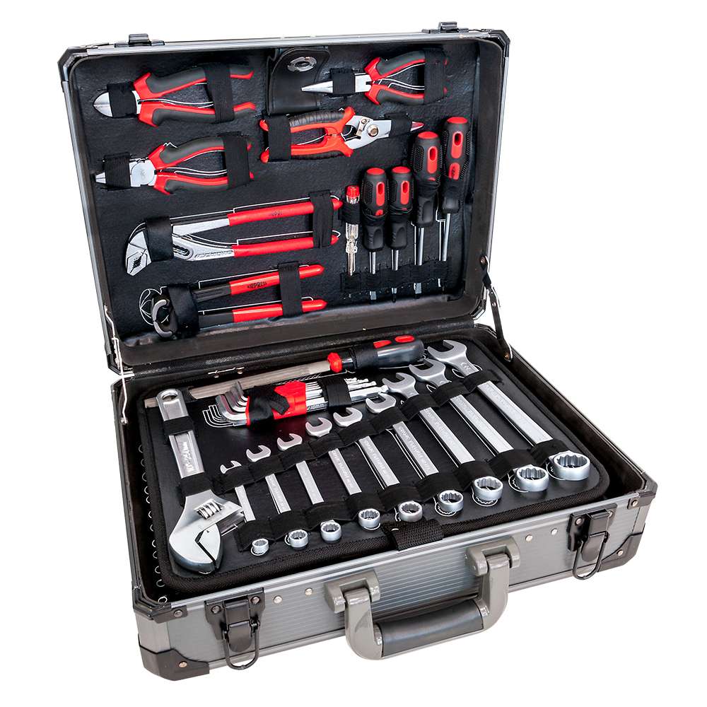 Instrumentu koferis ar instrumentiem – 127 vienības