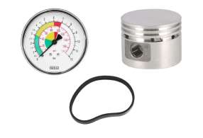 Virzuļa kompresora daļas