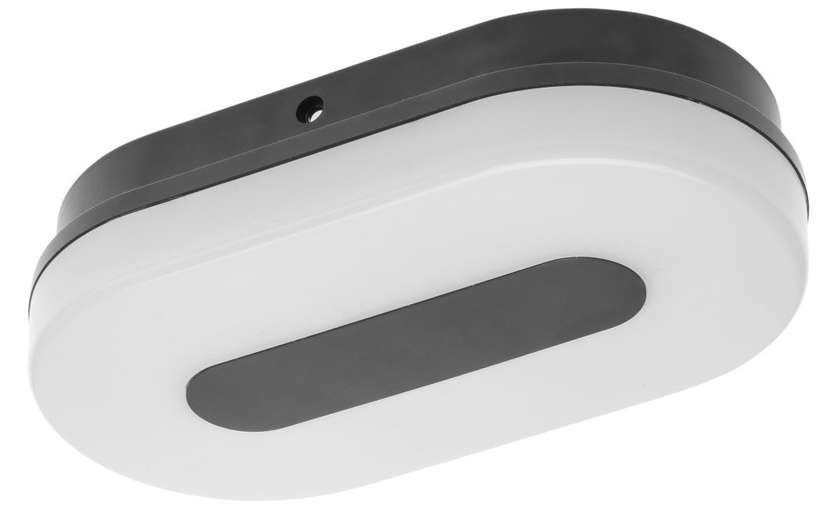 Lampa griesti un sienas GTV Twist OW, 10W, 750lm, 175-250VAC, Ra>80, IP65, IK10, 120°, 4000K LED