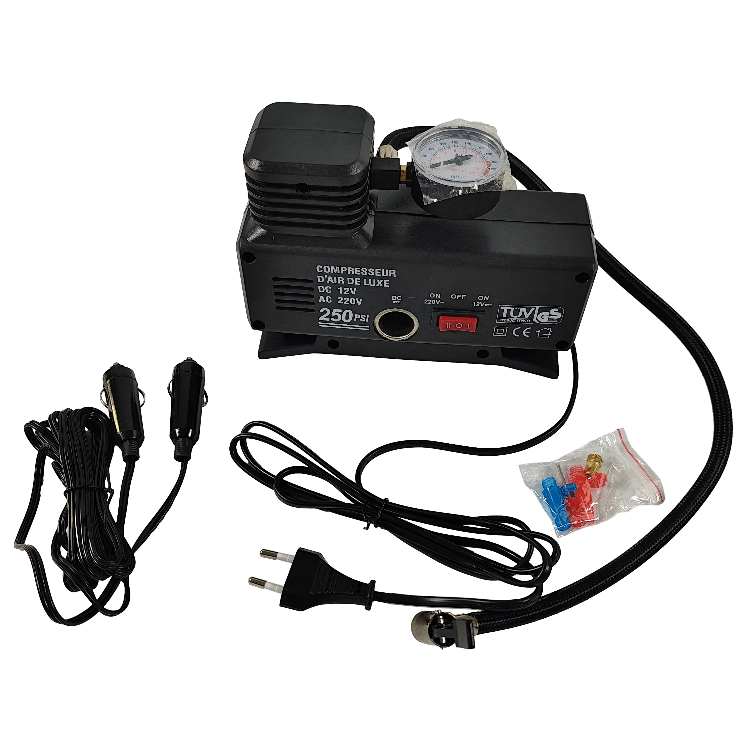 Viencilindra elektriskais gaisa kompresors 12V 35 L/min