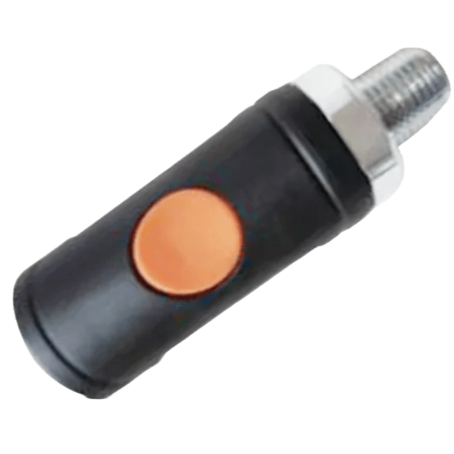 2-pakāpju drošības ātrais savienotājs Orion tips. Ārējā vītne