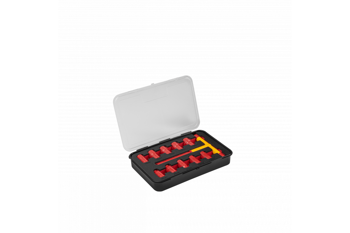 Izolētu muciņu komplekts T-key type 1000V, 11gab. HT1E102 HOGERT