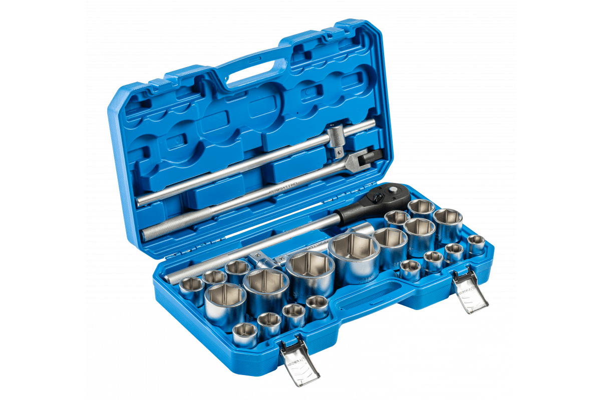 Muciņu komplekts 26gab 19-50mm-3/4″   55/60/65mm-1″ HT1R511 HOGERT