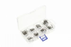 Skavu komplekts plastmasas metināšanas iekārtai 300 gab.