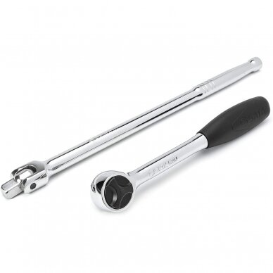 1/2” muciņu komplekts 20gab 6pt+12pt (5/16“-1-1/4”) (S.A.E.) - (ST09087SJ) SATA - Image 3