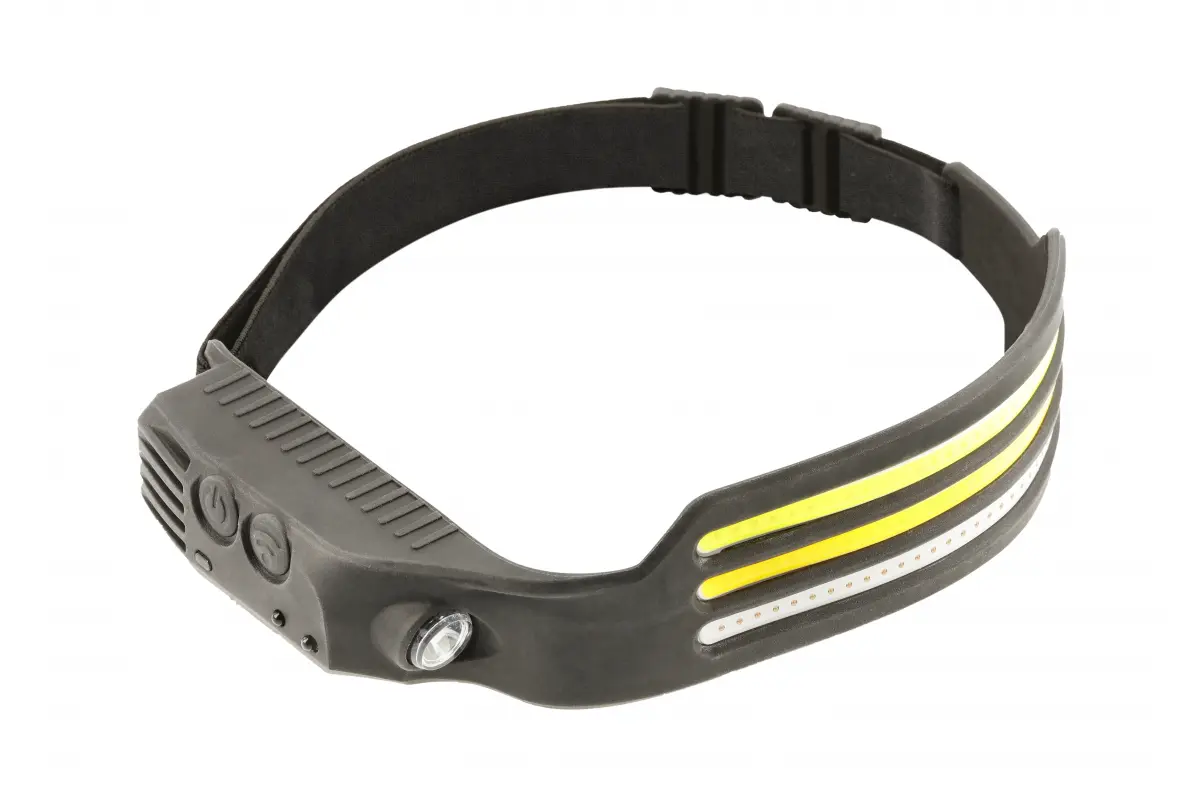 Galvas lukturis, USB COB SMD 10 funkcijas HT1E427