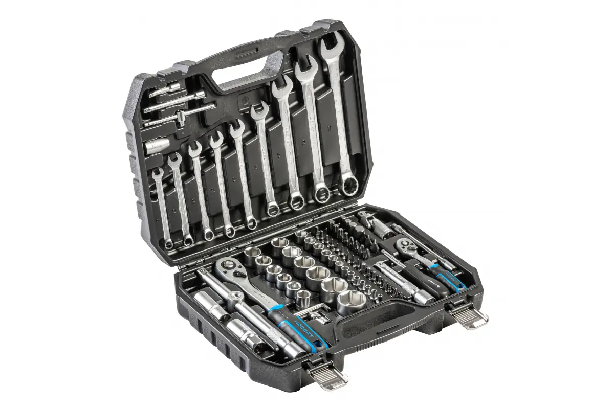 Instrumentu komplekts 85 gab, CrV tērauds