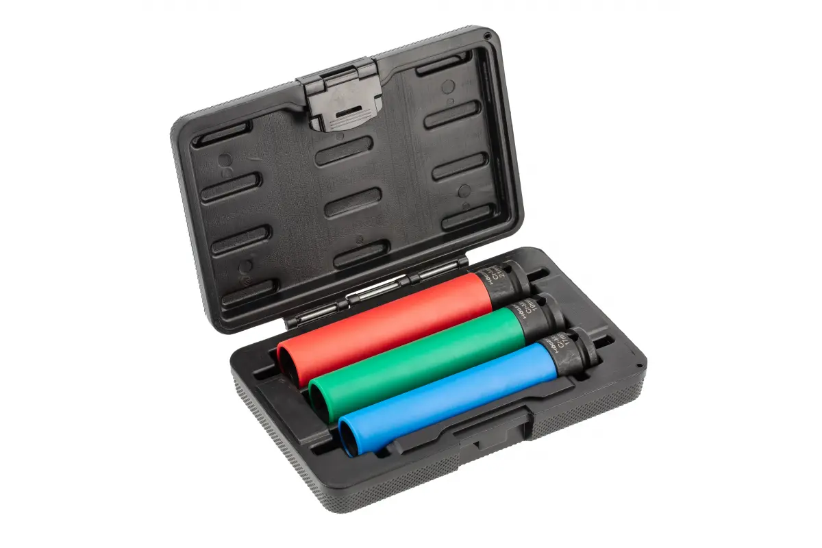 Muciņu komplekts auto diskiem, 3 gab., 1/2”, HT4R106 HOGERT