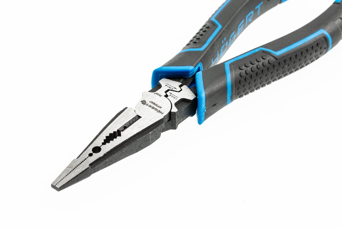 Profesionālas daudzfunkcionālas knaibles 185mm, CrV tērauds, HT1P247