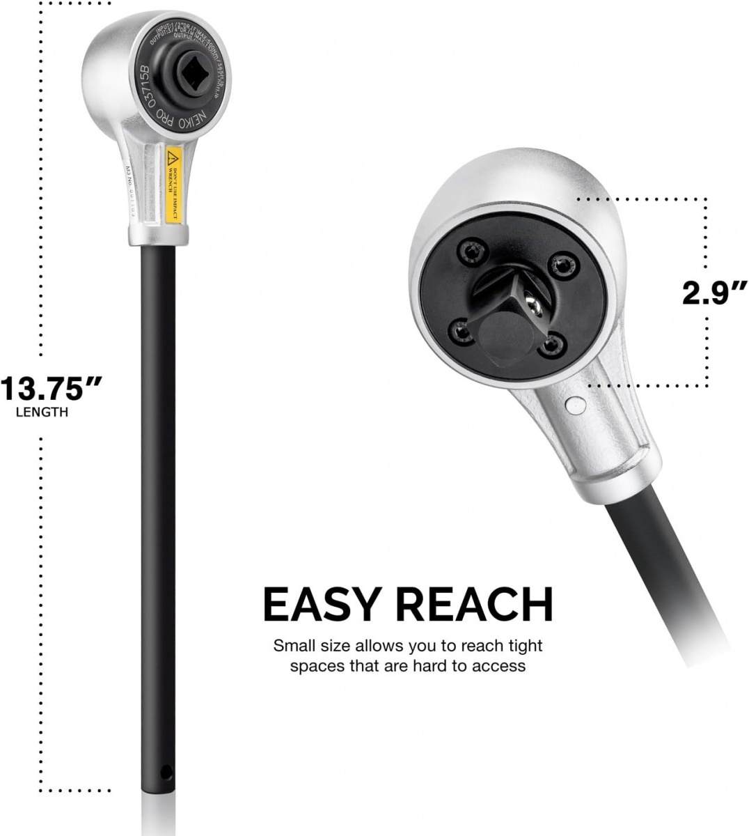1/2" Dr griezes momenta reizinātājs (TMP12) - Image 6