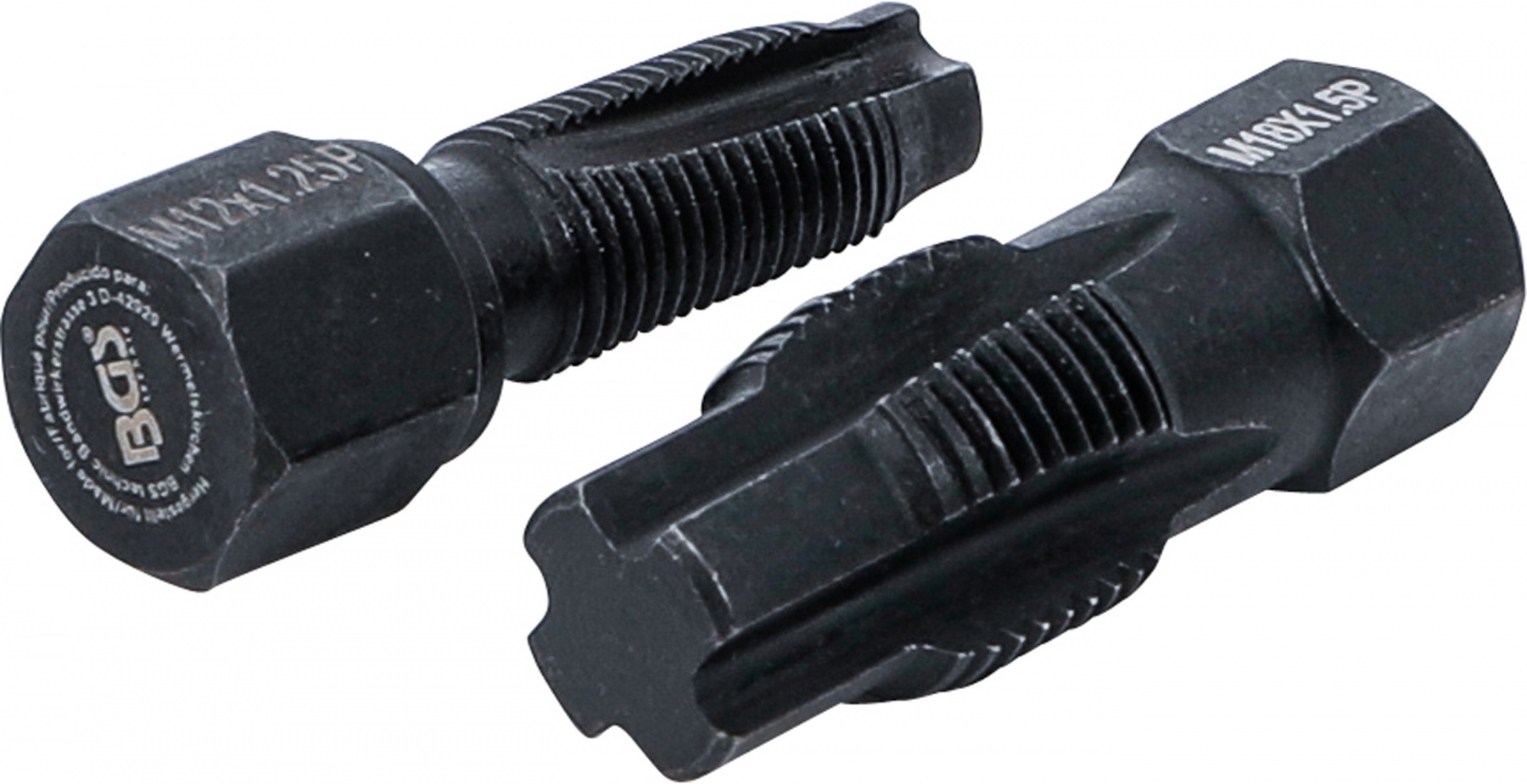 Skābekļa sensora vītnes remonta instruments M18 x 1,5 mm | M12 x 1,25 mm | 2 gab. (65591) - Image 2