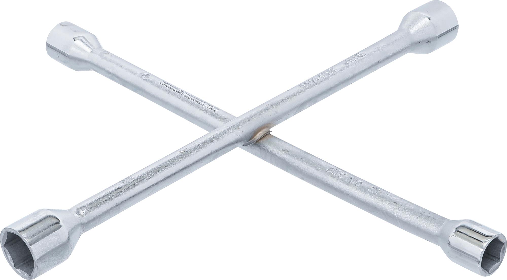 Automašīnas riteņu atslēga | krusts | 17 mm x 19 mm x 22 mm x 13/16 collas (1/2 collas) (1455) - Image 2