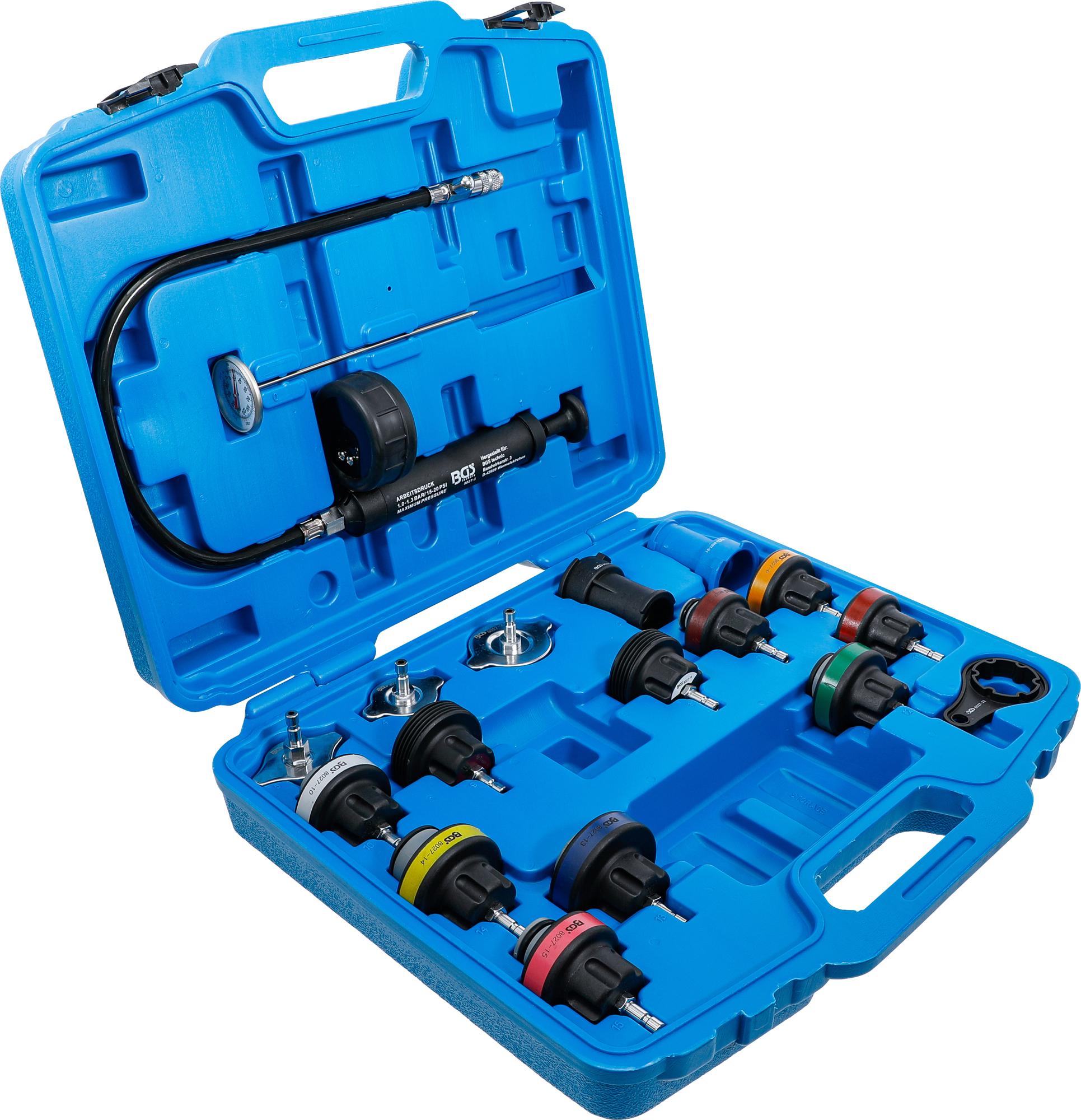 Radiatora spiediena un dzesēšanas sistēmas testeris | 18 gab. (8027) - Image 3