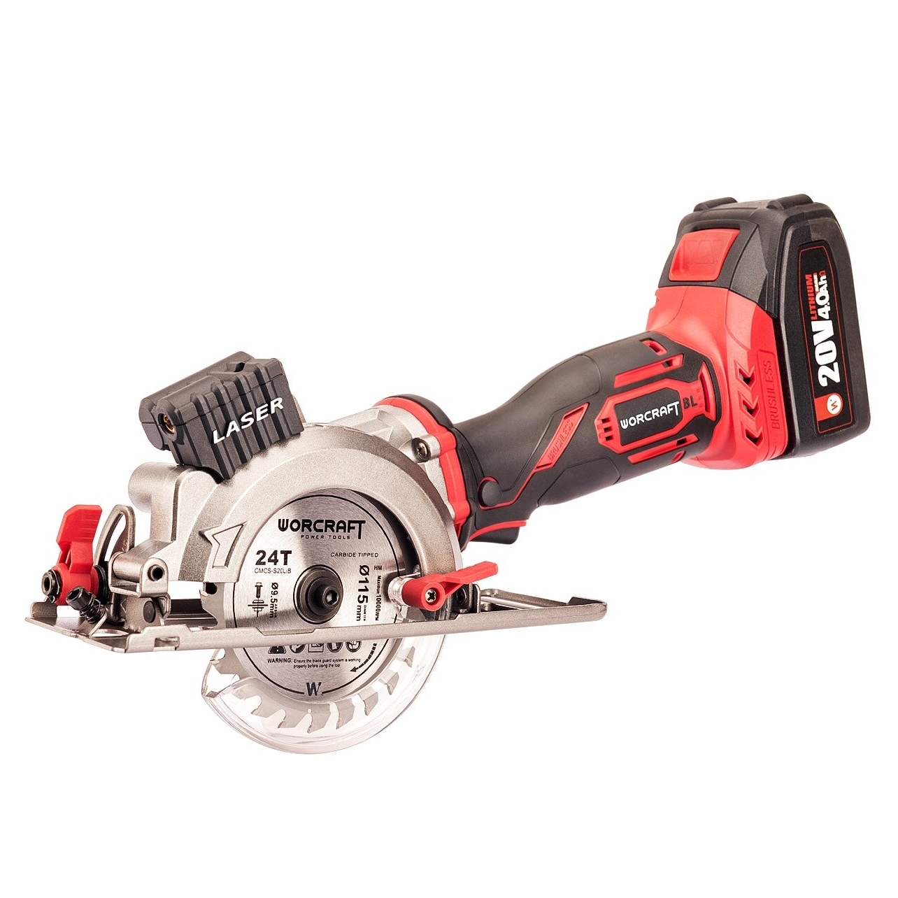 Li-jonu akumulatora ripzāģis ar lāzeru 20V