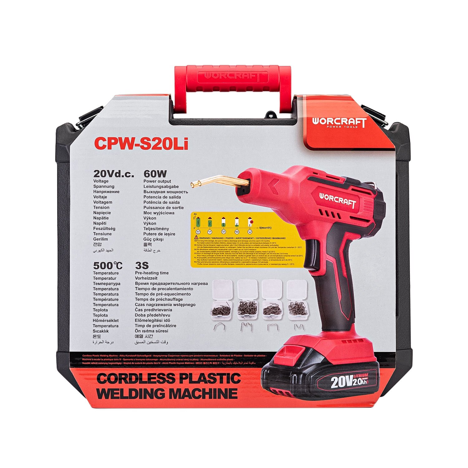 Litija jonu akumulatora plastmasas metinātājs 20V BMC - Image 8